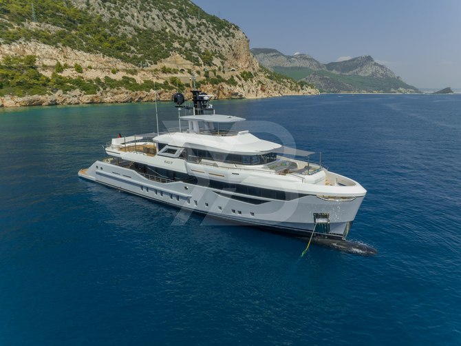 Kasif yacht exterior 10