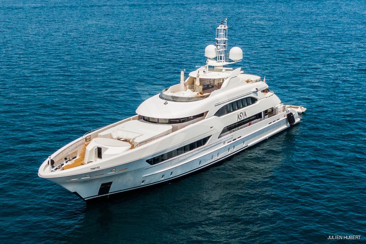 Asya yacht exterior 3