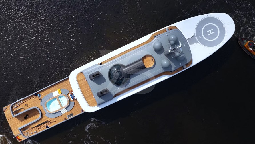 Project Cosmos yacht exterior 9
