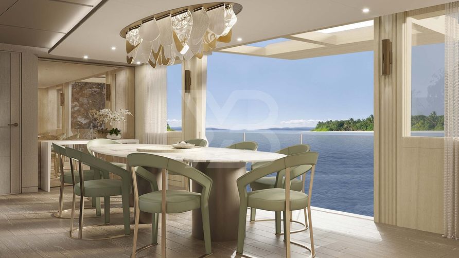 Project Secret yacht interior 10
