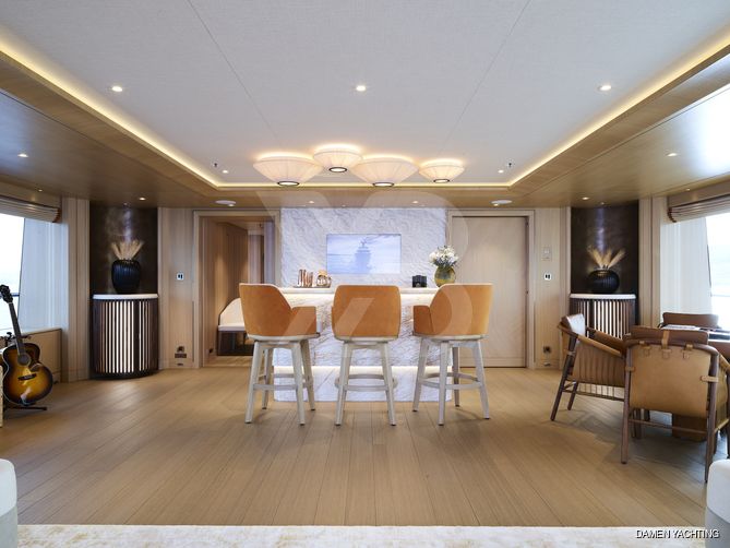 Come Together yacht interior 8