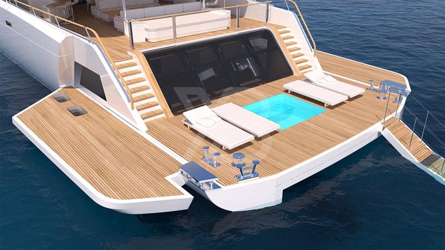 Project Secret yacht exterior 55