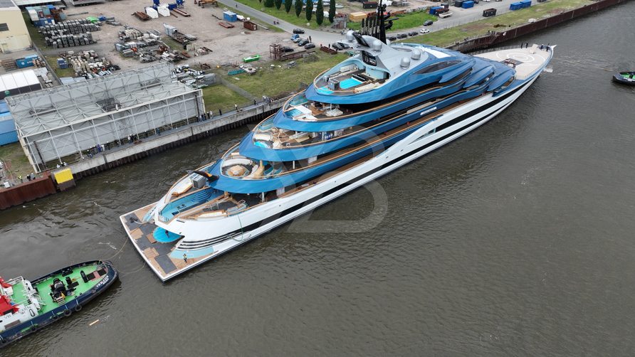 Deep Blue yacht exterior 6
