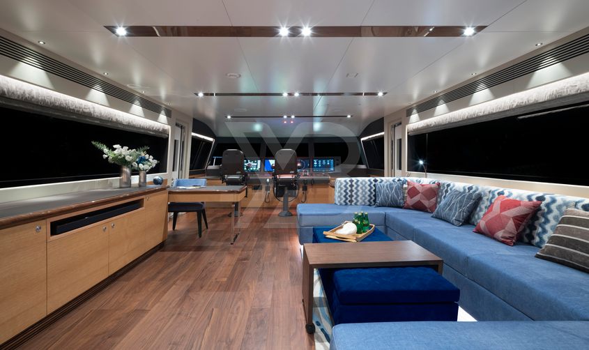 One More Time yacht interior 15