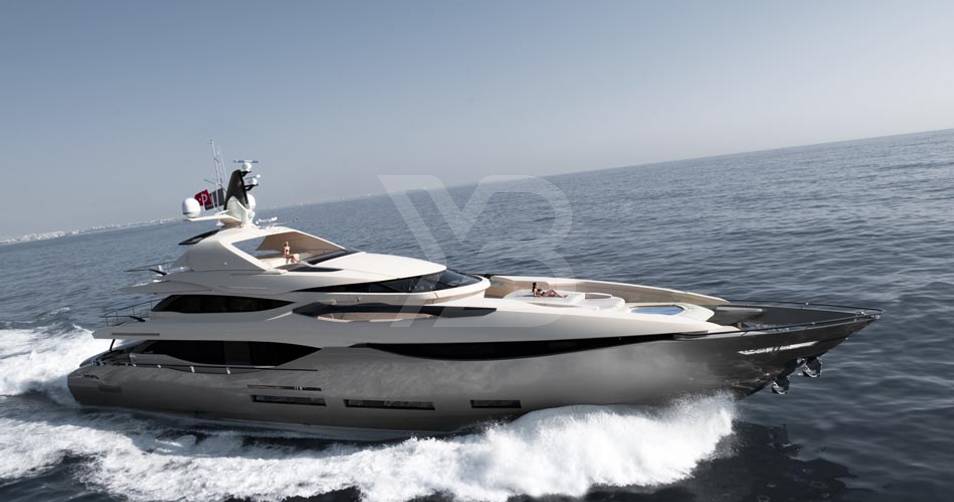 Desire yacht exterior 4