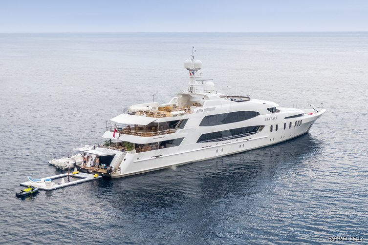 Skyfall yacht exterior 22