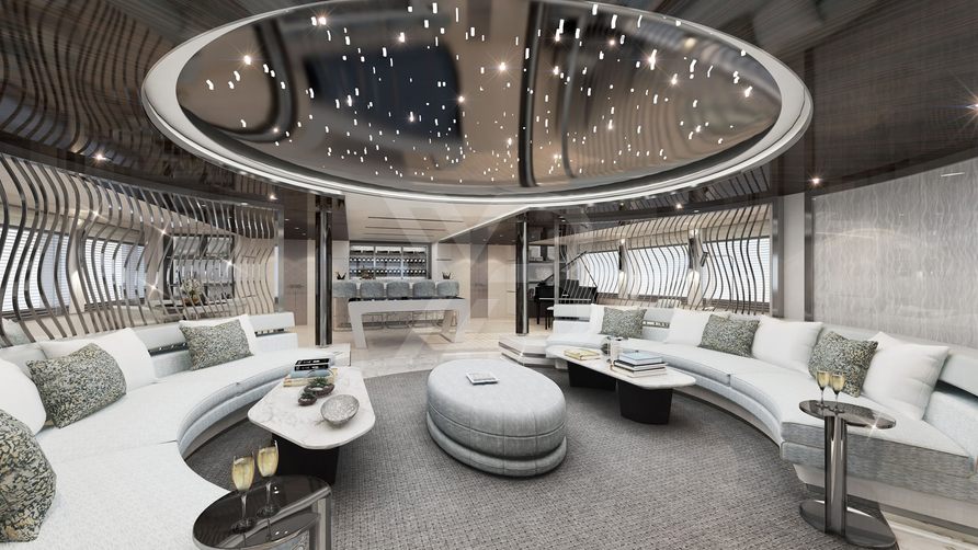 Al Reem yacht interior 13