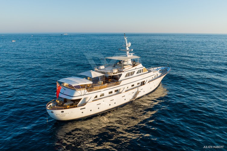 Atlantica Seconda yacht exterior 6