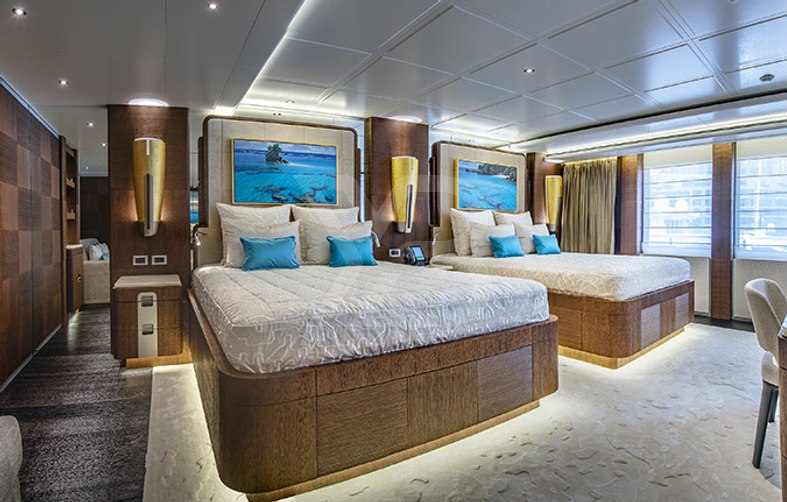 White Rabbit yacht interior 24