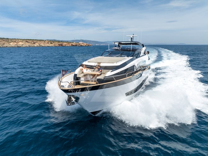 Blue Infinity One yacht exterior 3