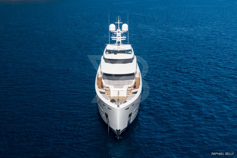 Serenity yacht exterior 3