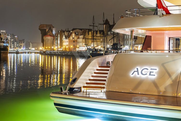 Ace yacht exterior 98