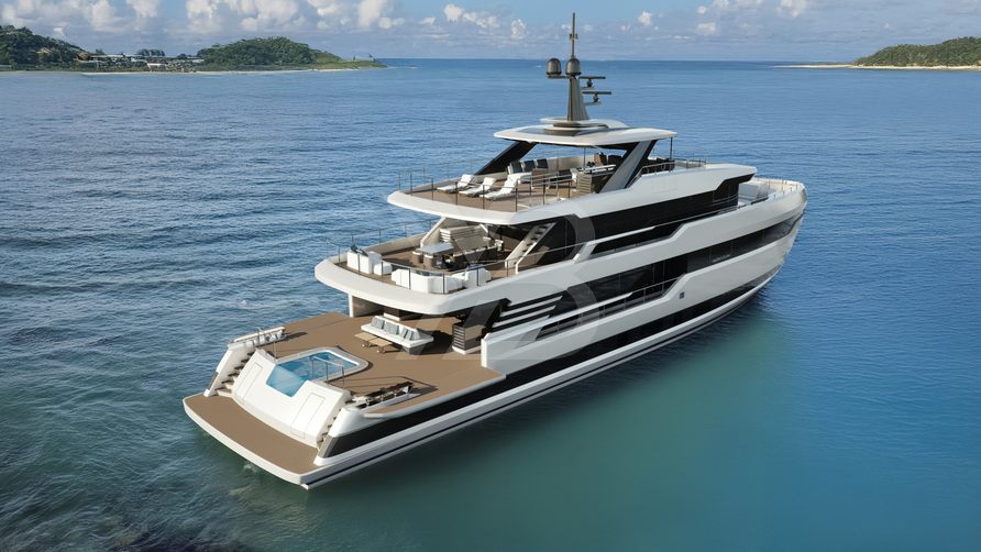 CDP Custom 40 yacht exterior 4