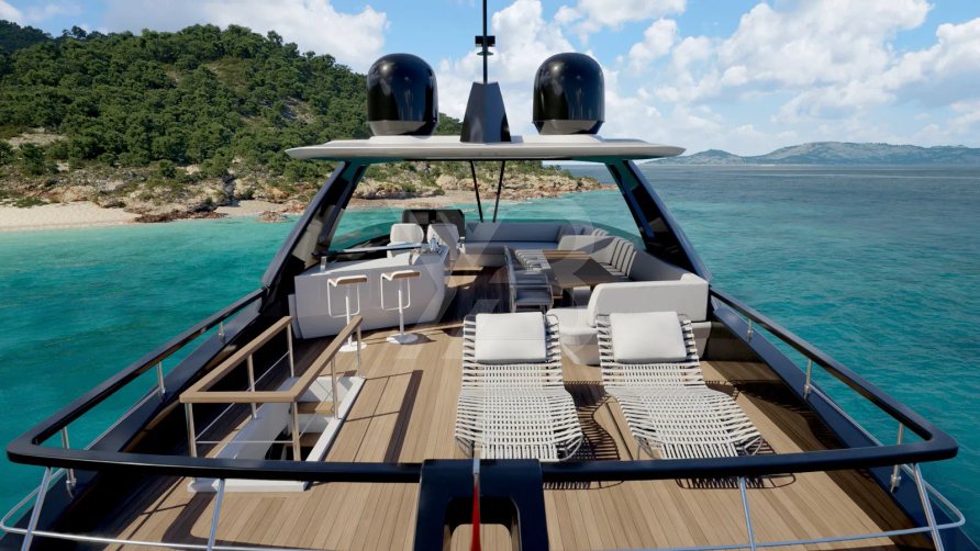 Ferretti 800/01 yacht exterior 4