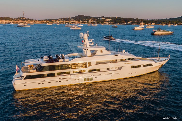 Le Pharaon yacht exterior 4