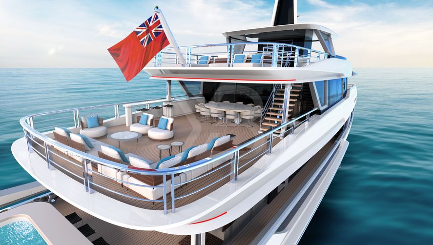 GTT 170 yacht exterior 16