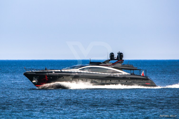 Black Legend yacht exterior 2