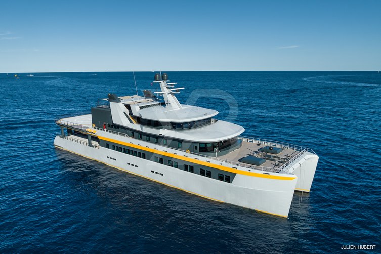 Nebula yacht exterior 2