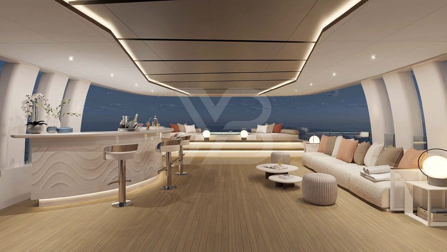 Project Secret yacht interior 5