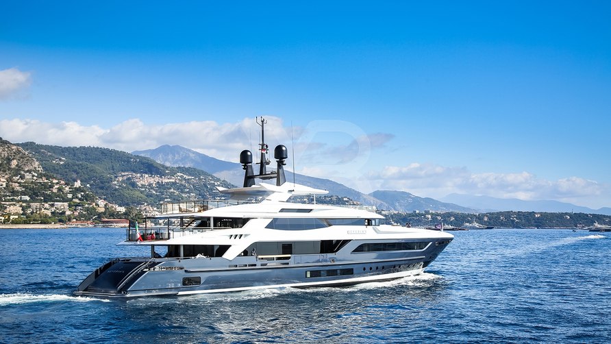 Severin's yacht exterior 2