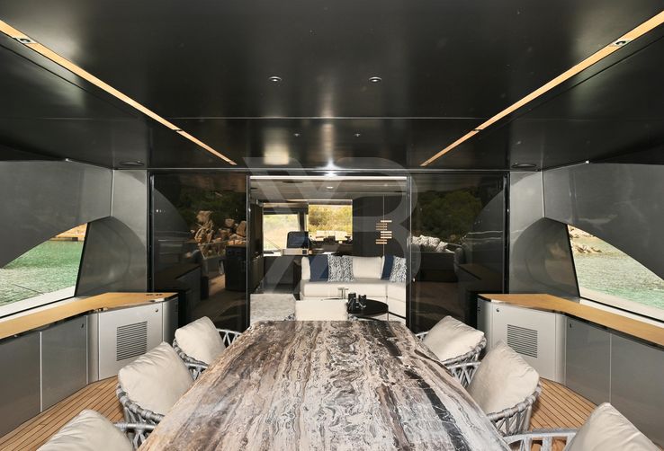 Alma III yacht interior 11