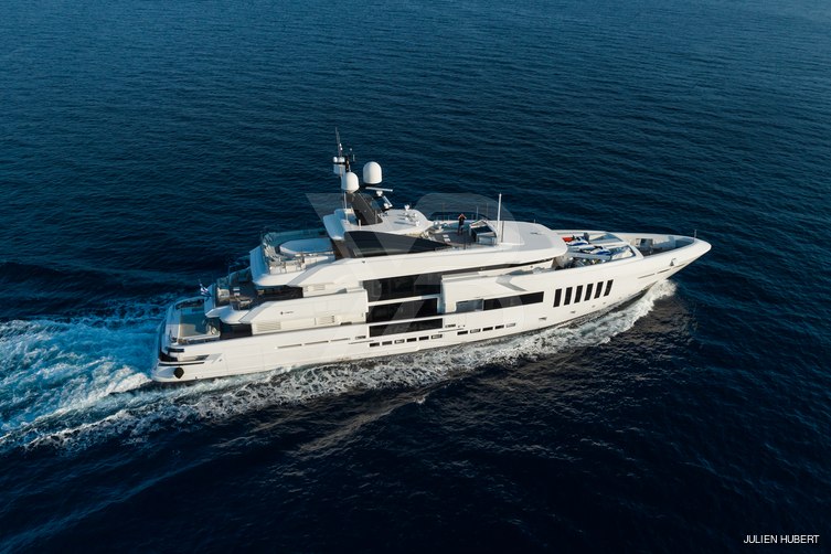 Ouranos yacht exterior 10