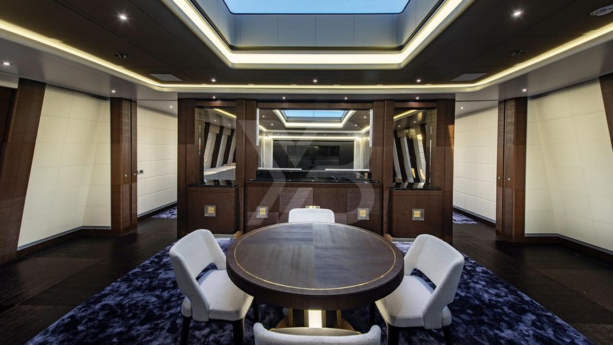 White Rabbit yacht interior 17