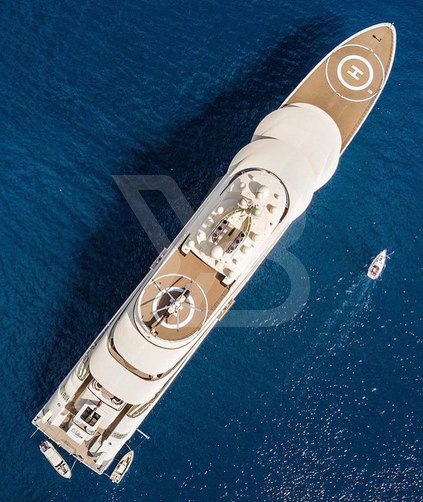 Dilbar yacht exterior 4