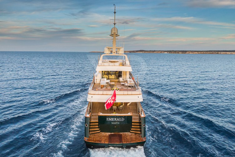 Emerald yacht exterior 6