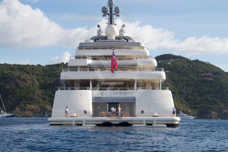 Eclipse yacht exterior 6