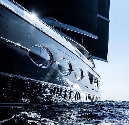 Black Pearl yacht exterior 5