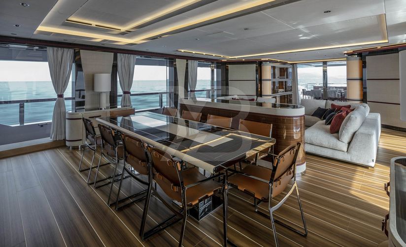 Re Leone yacht interior 11