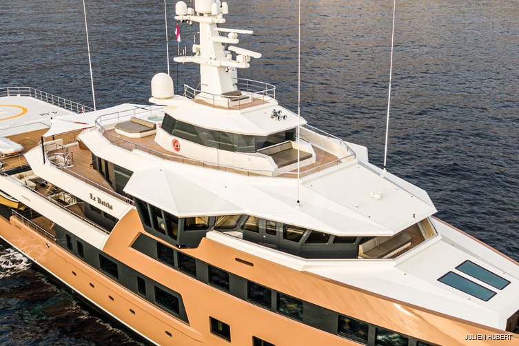 La Datcha yacht exterior 39