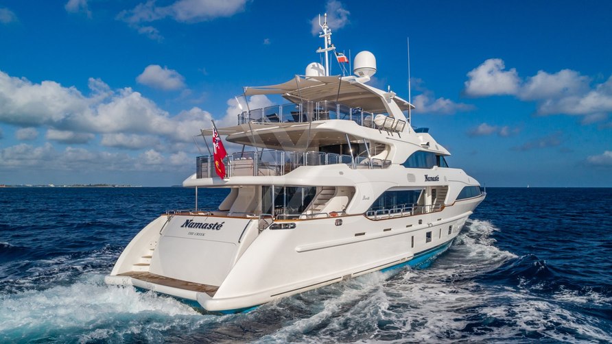 Namaste yacht exterior 3