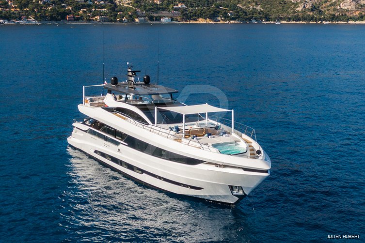 Artemis yacht exterior 10