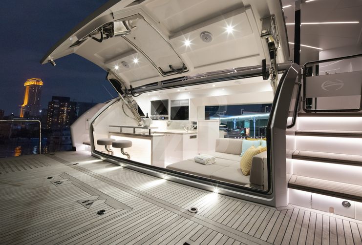 One More Time yacht interior 18