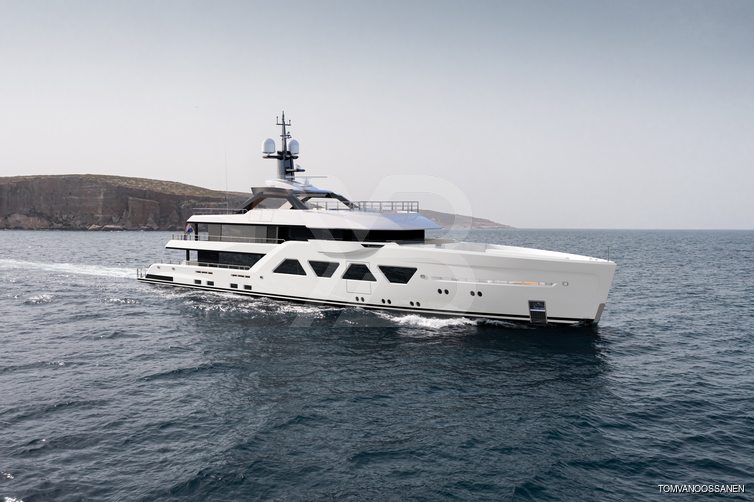 AMELS 6007 yacht exterior 2