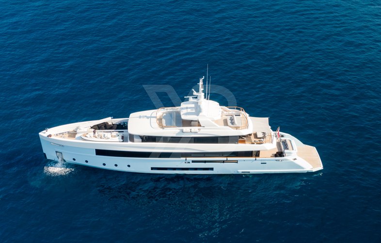 Althea yacht exterior 2