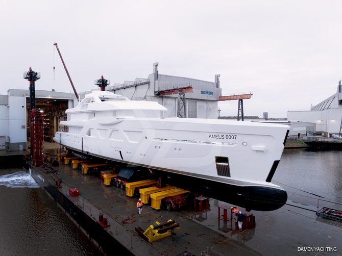 AMELS 6007 yacht exterior 6