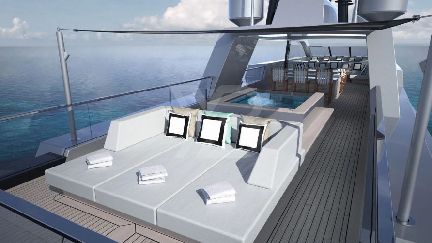 Silver Edge yacht interior 6