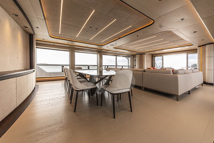 Simplicity yacht interior 14