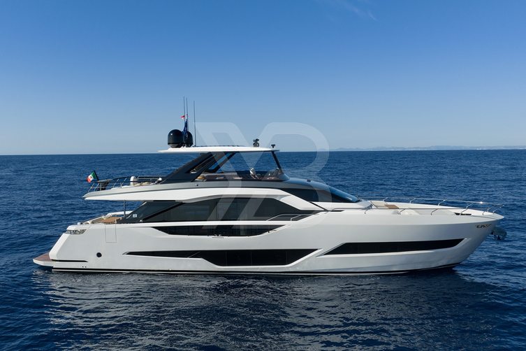 Ferretti 800/01 yacht exterior 2