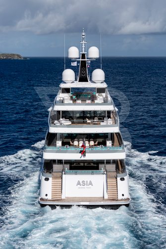 Asia yacht exterior 105