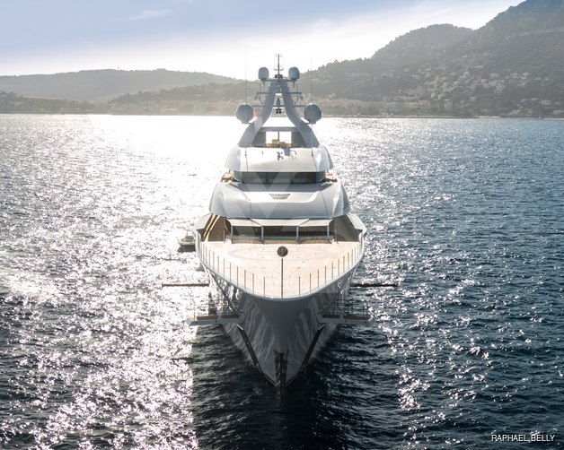 Bliss yacht exterior 10