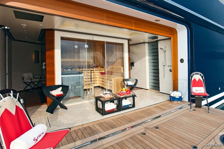 Serene yacht interior 26