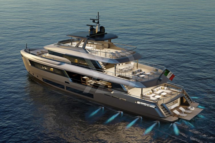 Cabana yacht exterior 8
