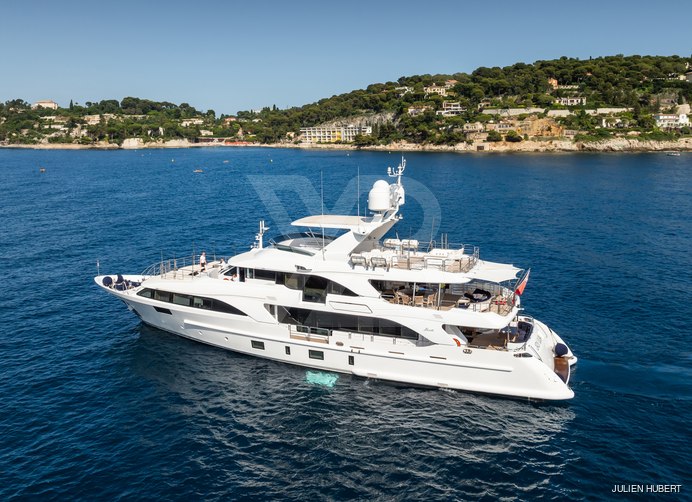 Lady Lillian yacht exterior 5