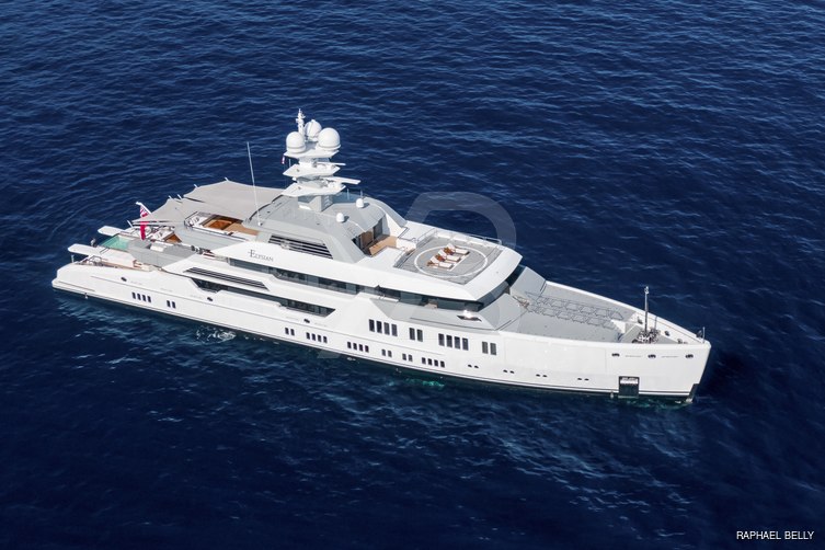 Elysian yacht exterior 4