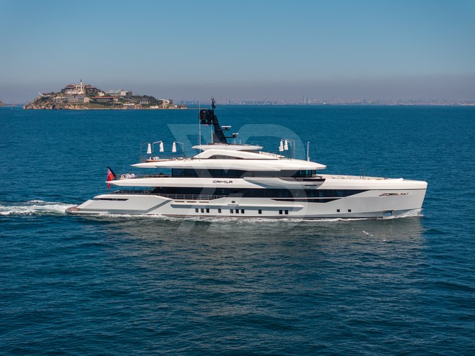 Camila yacht exterior 45