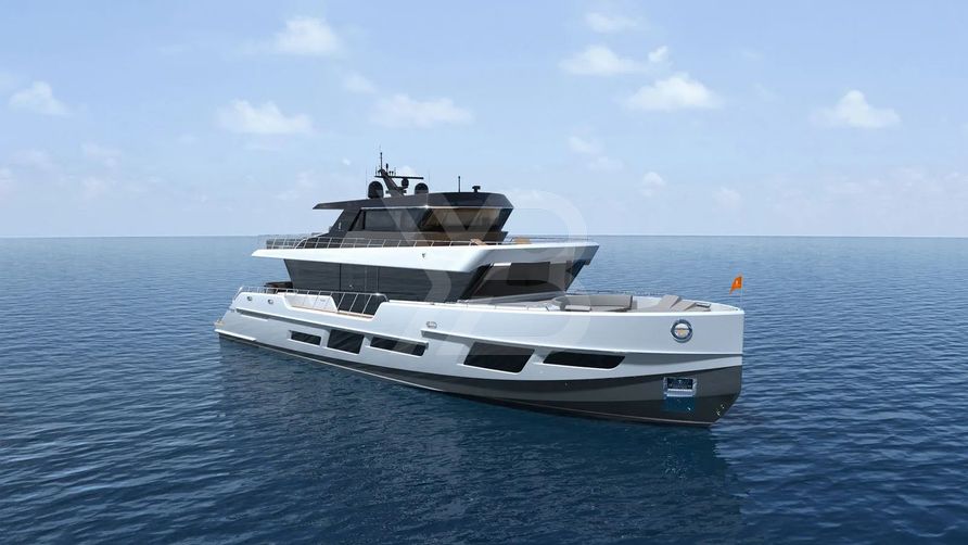 CLX96/01 yacht exterior 13